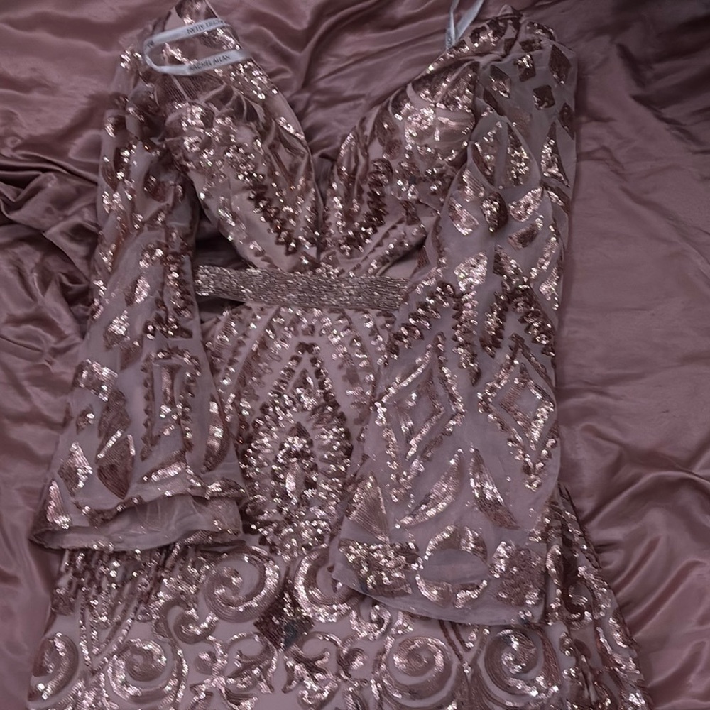 Elegant Sequin Embellished Dress